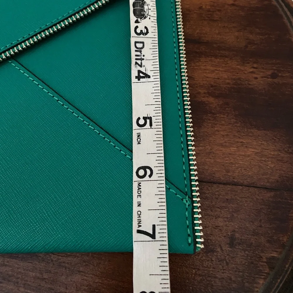 Rebecca Minkoff Teal Envelope Clutch
